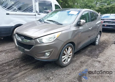 2013 Hyundai Tucson Limited from USA, damaged, VIN KM8JU3ACXDU607987